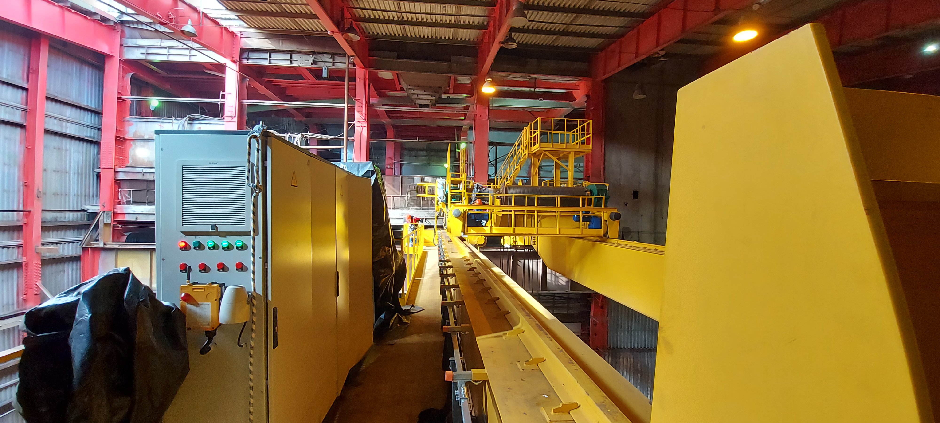 Монтаж мостовой двухбалочный кран г/п 80/20 тонн